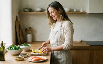 gemini-image-2_Minimal_lifestyle_image_of_a_woman_around_45–50_preparing_simple_whole_foods_i-1